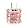 DIY Rhinestone Original Adaptive Charger USB Travel Wall Adapter 5V 1A with Micro USB Data Cable for iPhone 6 6 Plus 6S 6S Plus Samsung HTC Huawei