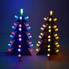 DIY Star Flashing 3D LED Light Decoration Christmas Tree Electronic Learning Kit Module Switching Different Effect By One Button