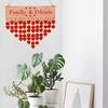DIY Wood Family Friends Birthday Reminder Special Dates Planner Board Wooden Calendar Home Hanging Decor Gift Style 1