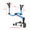 Docooler Aluminum Alloy Triangular Fishing Rod Tripod Holder Ground Support Stand Rack for Fishing Rod Set Rod Better Post Free Hand Prevent Drop