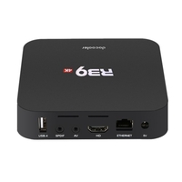 Docooler R39 Smart Android 6.0 TV Box RK3229 Quad Core UHD 4K 1G / 8G Mini PC WiFi H.265 US Plug + DIY Tri Fidget Spinner