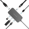 dodocool 6-in-1 Aluminum Alloy USB-C Hub with Type-C Power Delivery 4K Video HD Output Port Gigabit Ethernet Adapter and 3 SuperSpeed USB 3.0 Ports