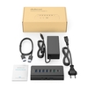 dodocool 7-Port Hub with 4 Data Transfer USB 3.0 Ports and 3 Charging Ports