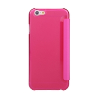 dodocool Flip PU Leather Ultra Slim Case Cover Single View Window for 4.7" Apple iPhone 6 Rose Red