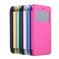 dodocool Flip PU Leather Ultra Slim Case Cover Single View Window for 4.7" Apple iPhone 6 Black