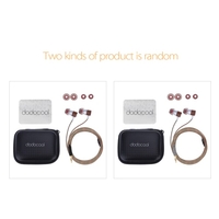 dodocool Original DA36 Double Armature and Dynamic Headphone Balanced HIFI In-Ear Ear-bud Wired Two-unit Moving Iron Coil Canalphone Earphone Gold-plated Stereo Plug for Samsung iPhone Tablets MP3