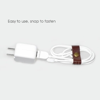 dodocool PU Leather Reusable Cable Tie