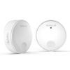 dodocool Self-powered Battery-free Wireless Doorbell Kit with 1 Battery-free Transmitter Push Button and 1 Plug-in Receiver White