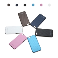 dodocool Soft Textured PU Leather TPU Case Back Cover Skin Protective Shell for 4.7" Apple iPhone 6 Black