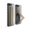 dodocool Ultra Slim Crystal Clear Protective Case with Gold Foldable Kickstand Grip Holder Non-slip Shock Absorption Scratch Resistant Shell Cover for 5.5-inch iPhone 7 Plus Gold