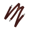Fashion Clip on Suspenders Elastic Y-Shape Back Formal Unisex Adjustable Braces