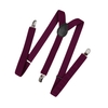 Fashion Clip on Suspenders Elastic Y-Shape Back Formal Unisex Adjustable Braces