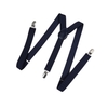 Fashion Clip on Suspenders Elastic Y-Shape Back Formal Unisex Adjustable Braces
