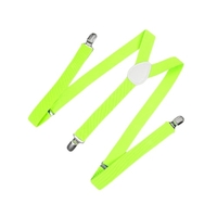 Fashion Clip on Suspenders Elastic Y-Shape Back Formal Unisex Adjustable Braces