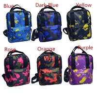 Fashion Cool Women Backpack Camouflage Print Colorful Children Schoolbag Travel Bag