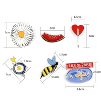 Fashion Cute Lovely Collar Shirt Brooch Badge Set Clip Pin Jewelry Clothes Accessory for Women Gift Decoration Kids
