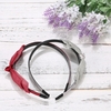 Fashion Double Layer Floral Hairpin Bow Hairbands Korea Rabbit Ears Various Colors All-match Headband