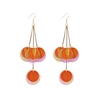 Fashion Exaggerated Bohemian Style Glitter Paillette Earrings Women All-match Jewelry
