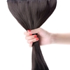 Fashion Female 5 Clips Holder Pear Hair Hook in Volume Synthetic Hair Extensions Long Curly Wig
