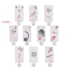 Fashion Flip PU Leather Bling Flower Wallet Protective Case Cover with Stand Card Holder for iPhone 6 Plus