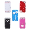 Fashion Flip PU Leather Bling Rhinestone Diamond Protective Case Cover for Samsung Galaxy S6