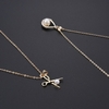 Fashion Jewelry Set Pendant Necklace Simple Pearl Ear Studs for Women Jewelry Accessory