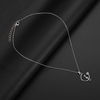 Fashion Jewelry Set Pendant Necklace Simple Pearl Ear Studs for Women Jewelry Accessory