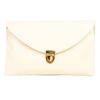 Fashion Lady Women Envelope Clutch Chain Purse Handbag Shoulder Tote Messenger Bag Beige