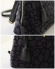 Fashion Luxurious Women Tote Faux Fur Shoulder Messenger Bag Mini Handbag Grey/Burgundy/Brown/Turquoise