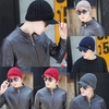 Fashion Men Knitted Beret Crochet Slouch Baggy Beanie Winter Warm Hat Cap Headwear