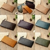 Fashion Men Wallet Money Clip Leather Long Clutch Business Credit Card Cash Holder Case Purse