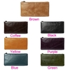 Fashion Men Wallet Money Clip Leather Long Clutch Business Credit Card Cash Holder Case Purse