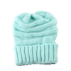 Fashion Men Women Kid Fall Winter Warm Unisex Elastic Head Skull Cap Knit Knitted Wool Crochet Beanie Ski Blank Color Hats
