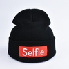 Fashion Men Women Selfie Embroidery Beanie Knit Hat Winter Warm Cap Unisex Hippop Slouchy Skull Hat