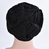 Fashion Men Women Wrinkle Ruffle Beanie Hat Winter Warm Cap Unisex Hippop Slouchy Turban Headwear