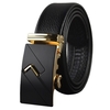 Fashion Modern Design Business Casual Leather Strap Belt