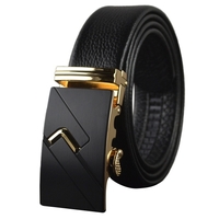 Fashion Modern Design Business Casual Leather Strap Belt