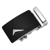 Fashion Modern Design Leather Strap Belt Business Casual Zinc Alloy Automatic Buckle Male Trousers Waistband for Men Girdle Wide Waist