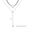 Fashion Multi-layer Pendant Clavicle Chain Long Necklace Different Lengths Jewelry Set for Women