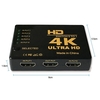 iFSWT-501 HD Mini Switch 5 to 1 Converter Manual Switcher 4K Full 1080P Ultra HD 3D for DVD PS3 PC Black