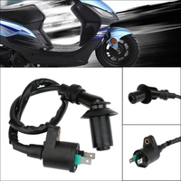 Ignition Coil GY6 50-150cc with Cable for ATVs Scooters Go Karts High Performance