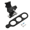 iGPSPORT S81 Aluminum Alloy Camera Holder Mount with Bike Light Holder Rubber Strap Headlight Clamp