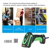iMARCONE Handheld 2D USB Barcode Scanner Professional QR Scanning Bar-code Reader IP68 Waterproof Black with Green