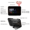 Indoor Digital Color Thermometer Hygrometer Clock With projection function