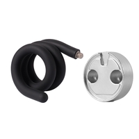 Indoor Outdoor Adjustable Security Bracket for Arlo/Arlo Pro/Arlo Go/Canary Flex Camera+ 1*Nest Cam Camera Mount Adapters for Camera Security Kit