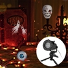 Indoor Outdoor Waterproof Projector Light 12 Replaceable Patterns Automatically LED Moving Projector Lamp for Celebration Decoration Projector Light