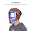 Industrial Welding Helmet Solar Power Auto Darkening Welding Helmet TIG MIG Mask Skull Grinding Design