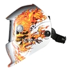 Industrial Welding Helmet Solar Power Auto Darkening Welding Helmet TIG MIG Mask Skull Grinding Design
