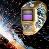 Industrial Welding Helmet Solar Power Auto Darkening Welding Helmet TIG MIG Mask Skull Grinding Hat Design