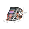 Industrial Welding Helmet Solar Power Auto Darkening Welding Helmet TIG MIG with Adjustable Head Band